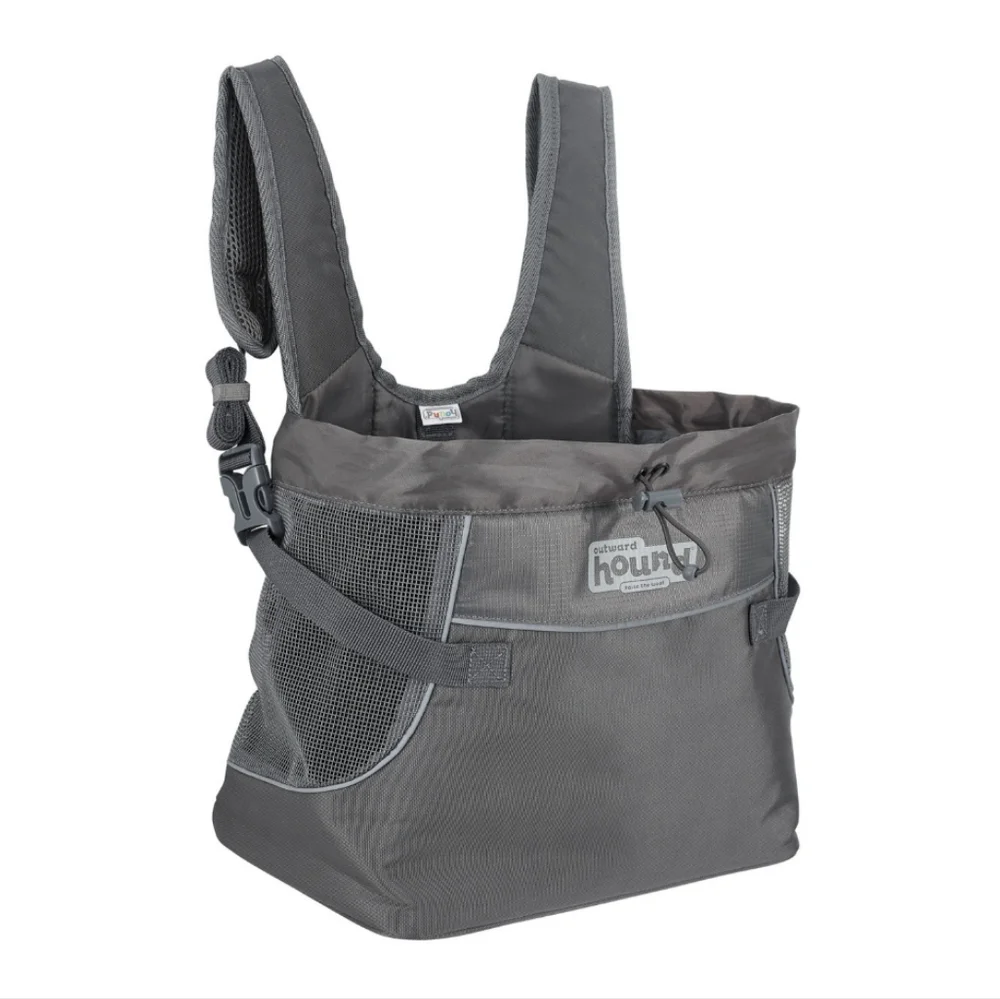 Outward Hound Charcoal PupPak Front Carrier | Sz Lrg. NWOT